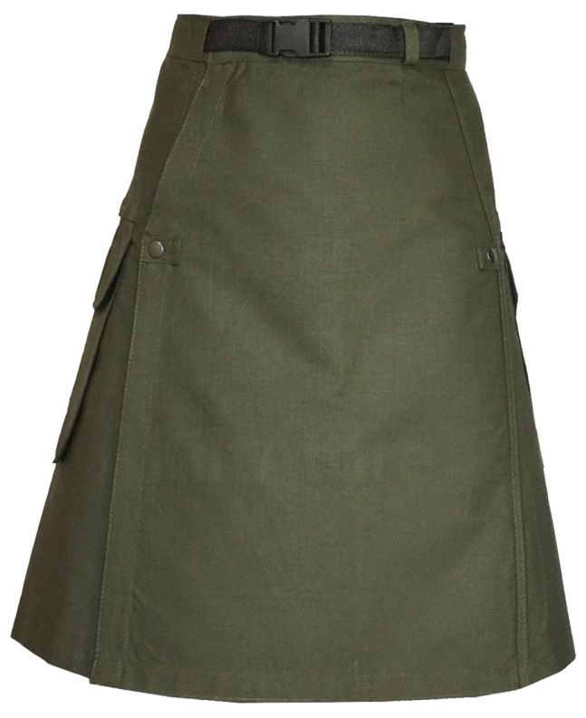 2 Hiking Green Utility Kilt for Men