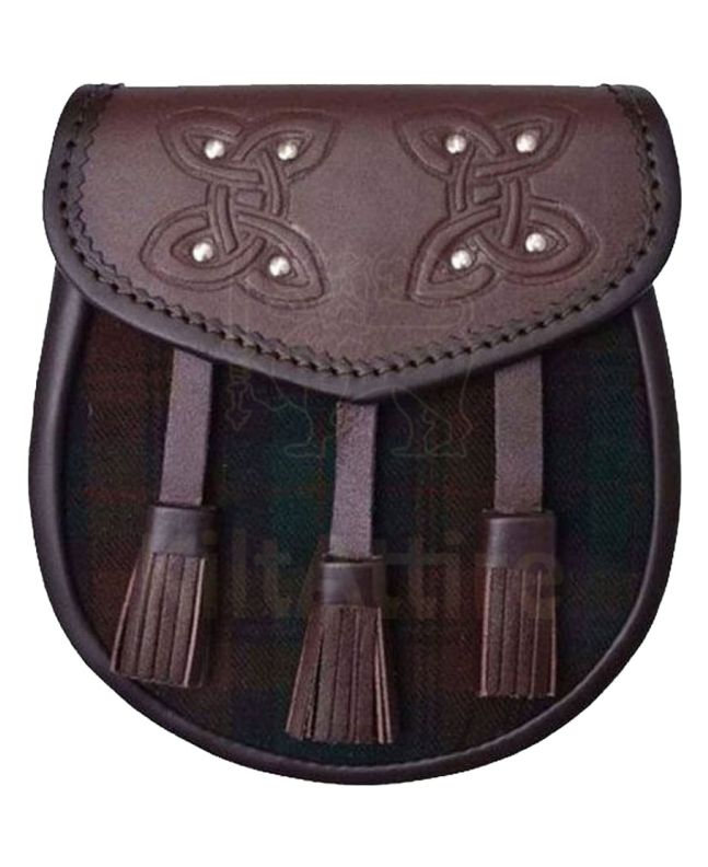 Brown Watch Tartan Sporran 