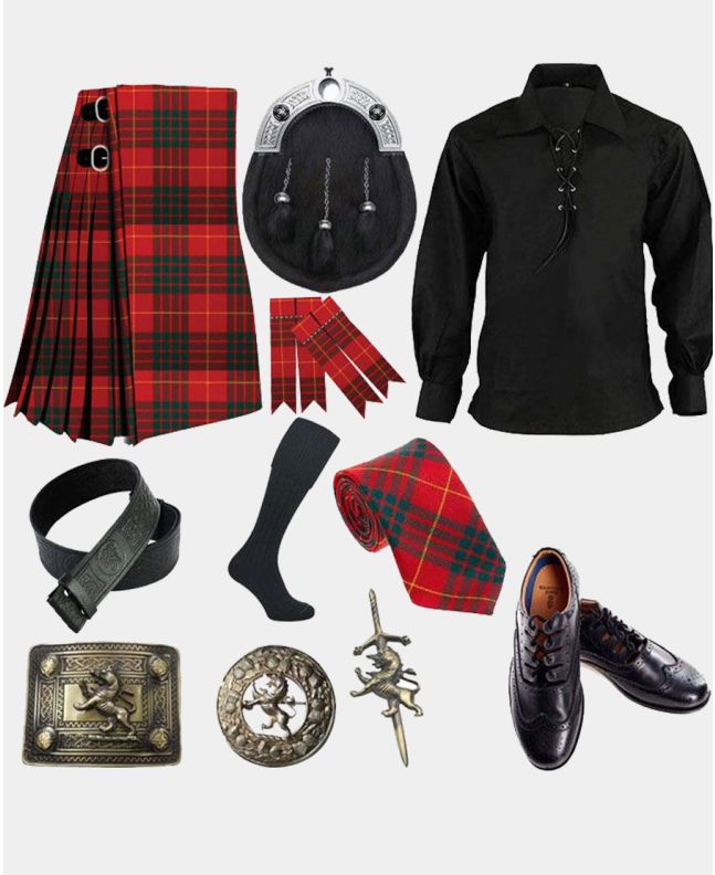Cameron Modern Tartan and Accessories Package Deal