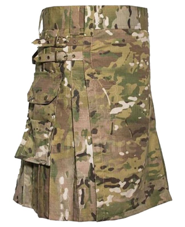 Clan Multicam Kilt For Men 