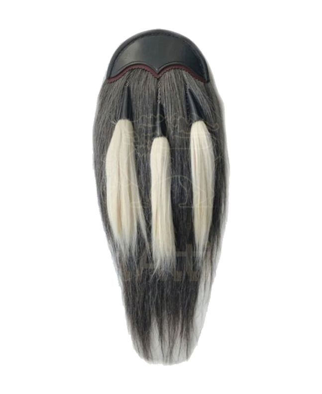 Dark Grey Horse Hair Sporran 