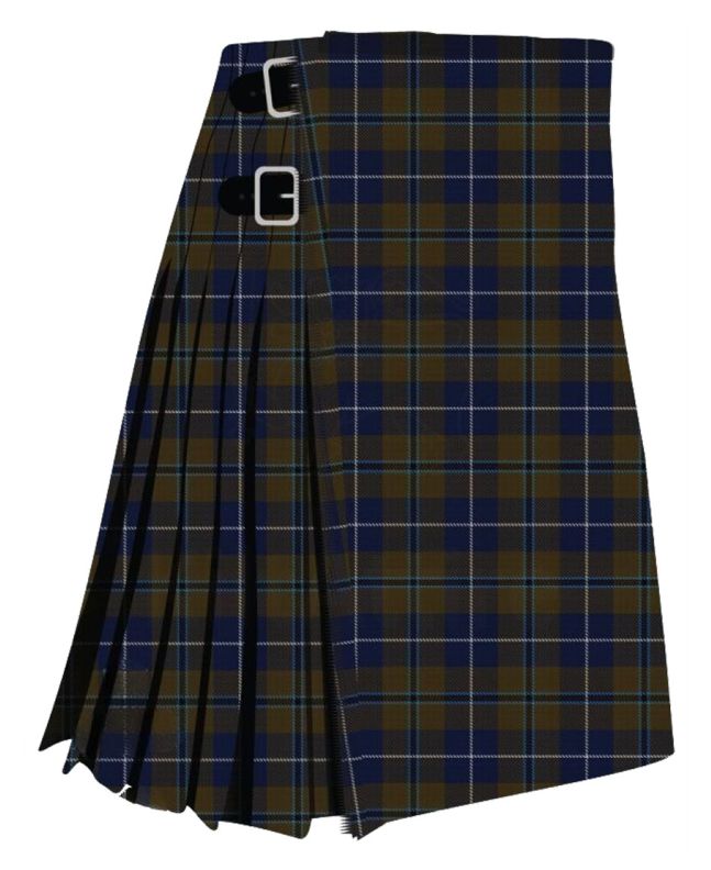 Douglas Brown Tartan Kilt 