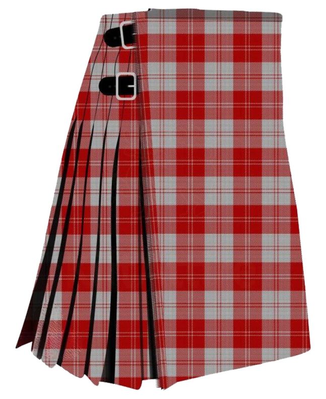 Erskine Red Modern Tartan Kilt 
