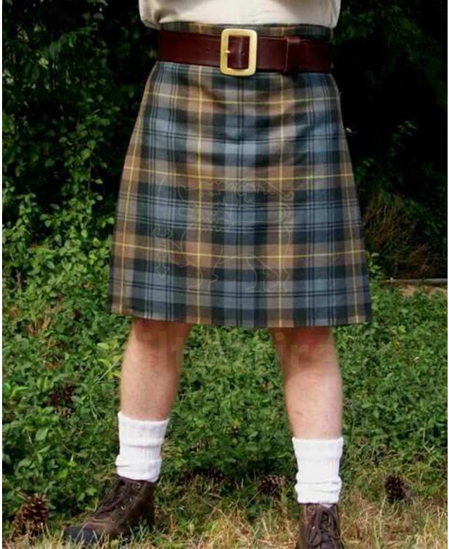 Gordon Weathered Tartan Kilt