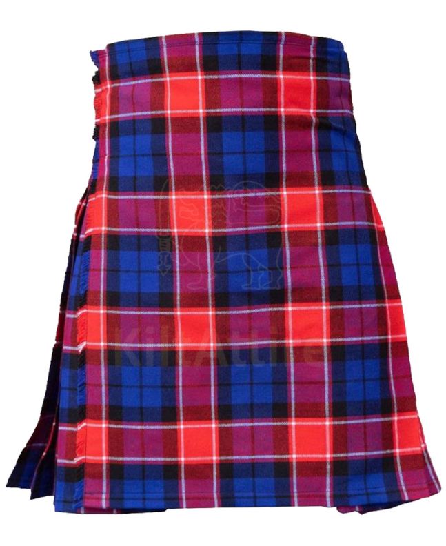Graham of Menteith Red Modern Tartan Kilt 