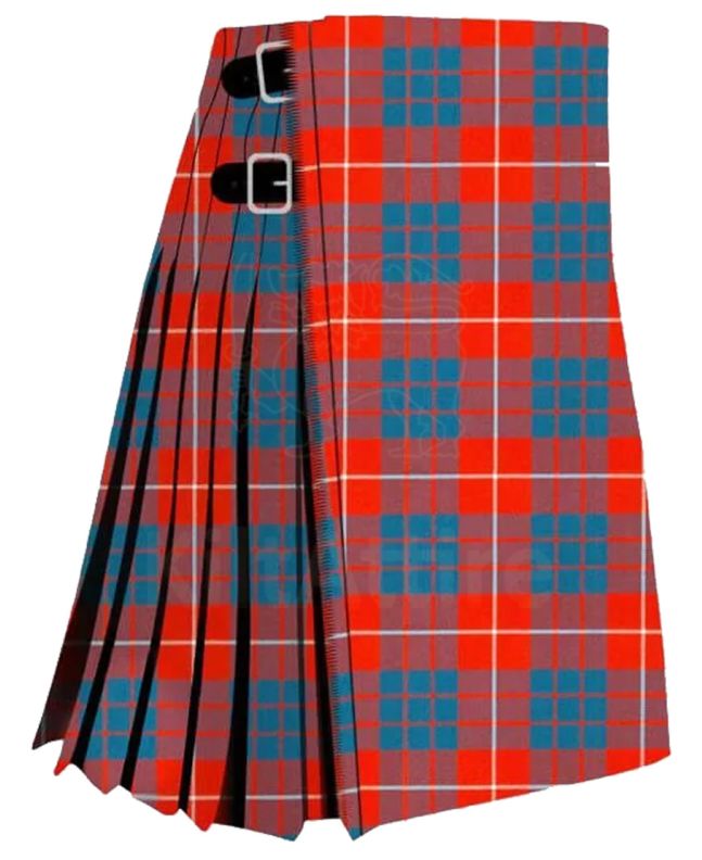 Hamilton Red Ancient Tartan Kilt
