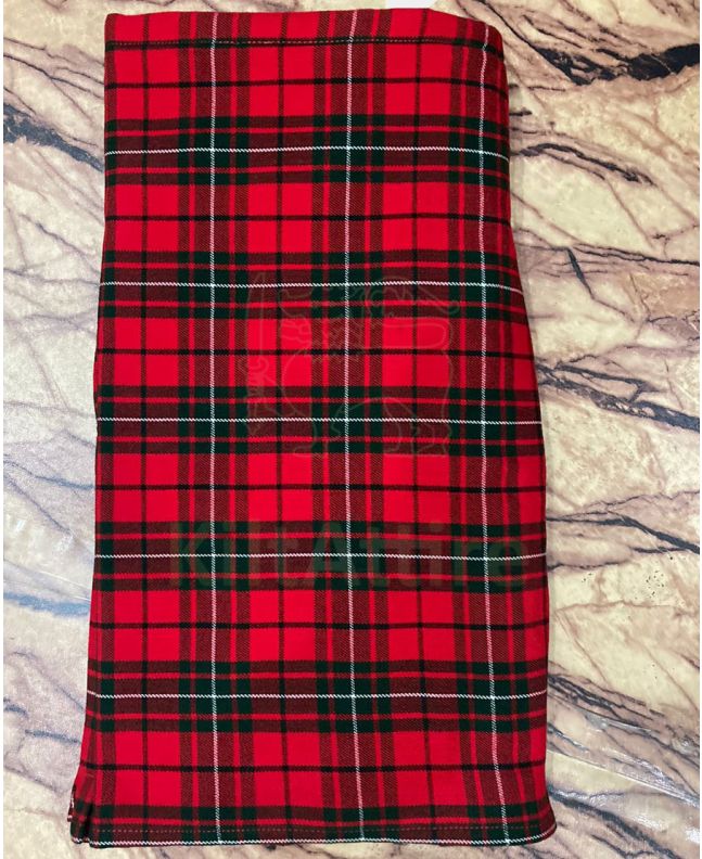 MacAulay Red Modern Tartan Kilt 