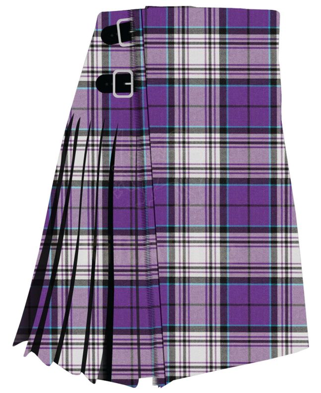 MacRae Dress Purple Modern Tartan Kilt 