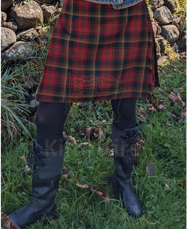 Maple Leaf Canadian Modern Tartan Kilt