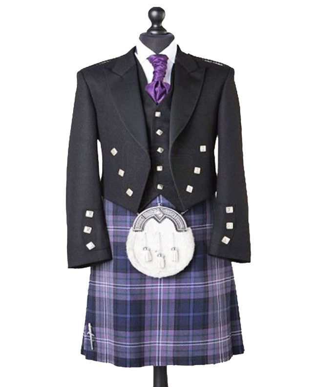 Prince Charlie Wedding Kilt Outfit For Men 