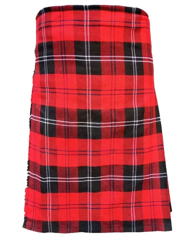 Ramsay Red Modern Tartan Kilt 