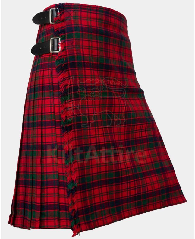 Robertson Red Modern Tartan Kilt