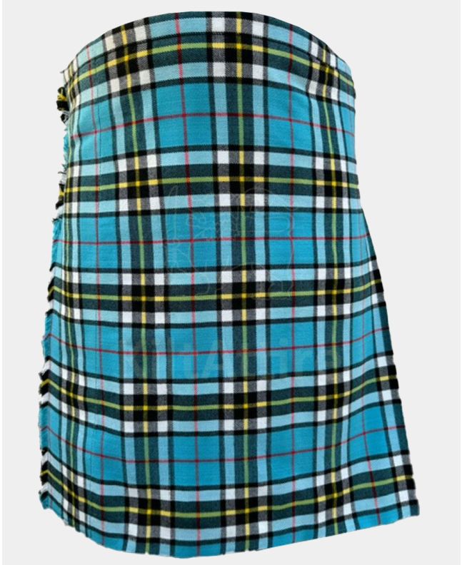 Thompson Dress Blue Modern Tartan Kilt 