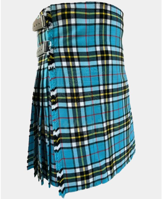 Thomson Blue Modern Tartan Kilt