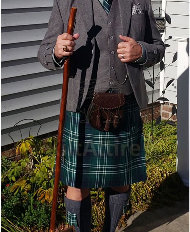Tweedside Hunting District Modern Tartan Kilt