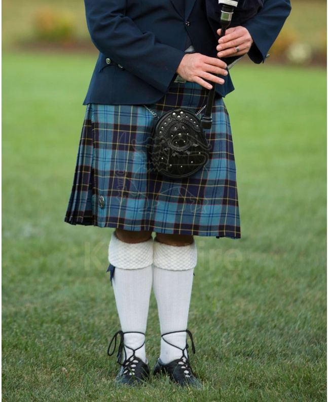 US Air Force Reserve Pipe Band Modern Tartan Kilt