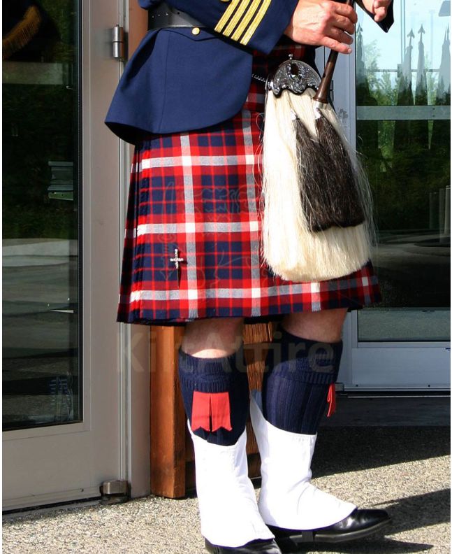 US Coastguard Modern Tartan Kilt 