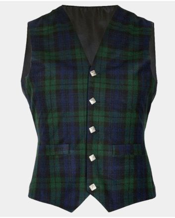 Black Watch Tartan Kilt Vest