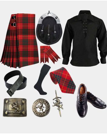 Cameron Modern Tartan and Accessories Package Deal