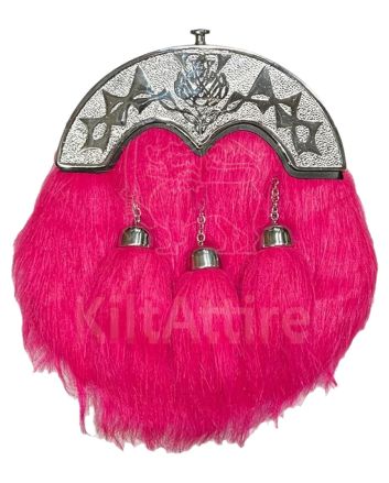 Celtic Knot Rabbit Fur Sporran 