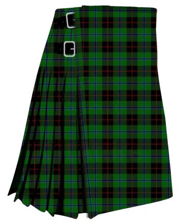 Douglas Black Modern Tartan Kilt