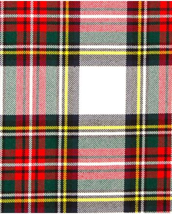 Dress Stewart Modern Tartan Fabric