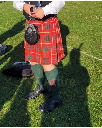 Drummond Three Modern Tartan Kilt