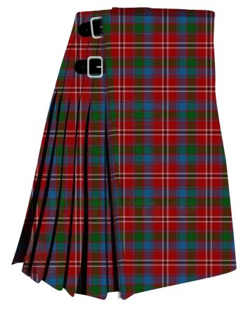 Fitzgerald Red Modern Tartan Kilt