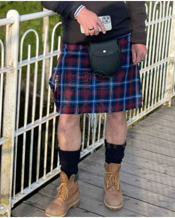 Glencoe Traditional ( Highland Titles) Tartan Kilt 