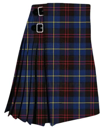 Gordon Blue Modern Tartan Kilt