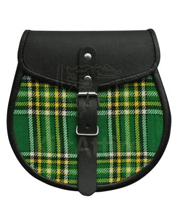 Irish National Tartan Sporran