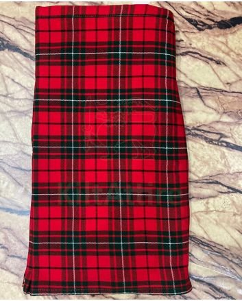 MacAulay Red Modern Tartan Kilt
