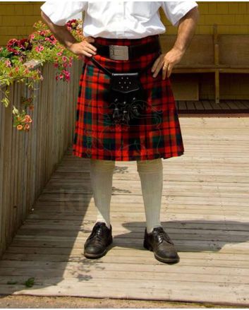 MacNaughton Modern Tartan Kilt