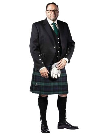 Modern Argyll Kilt Outfit for Wedding