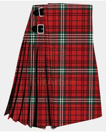 Morrison Red Modern Tartan Kilt