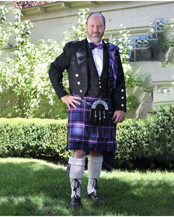 Prince Charlie Full Kilt Outfit