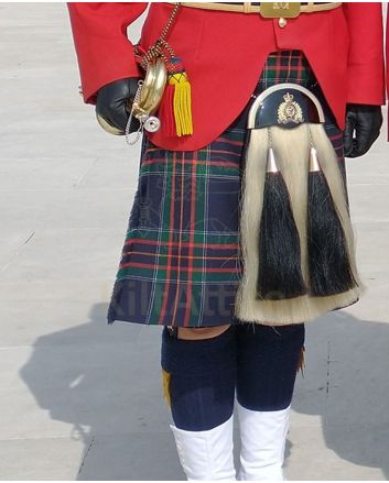 Royal Canadian Mounted Police Tartan Kilt 