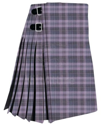 Silver Granite Modern Tartan Kilt