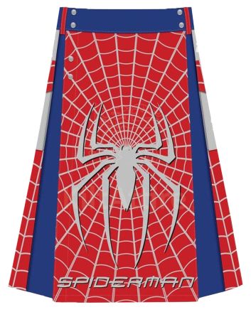 Spiderman Kilt for Men