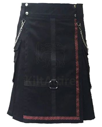 Standard Black Utility Kilt