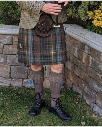 Stewart Hunting Weathered Tartan Kilt