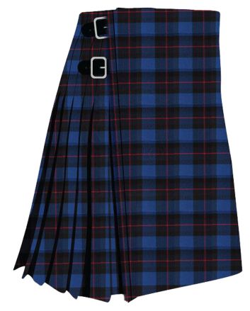 Strath Blue Tartan Kilt
