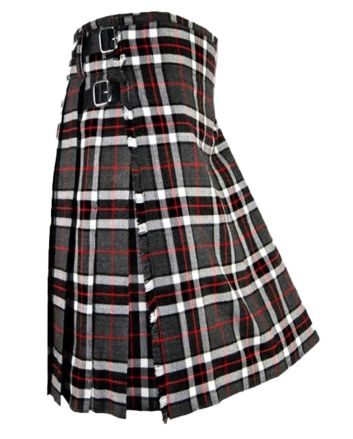 Thompson Grey Tartan Kilt