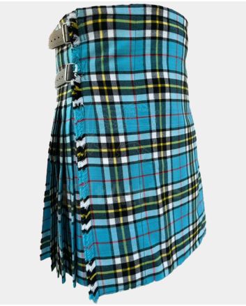Thomson Blue Modern Tartan Kilt