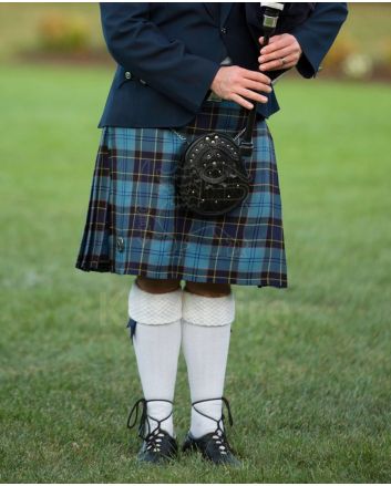 US Air Force Reserve Pipe Band Modern Tartan Kilt