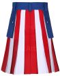American Chevron Pattern Flag Hybrid Utility Kilt Back