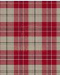 Arduaine Red Modern Tartan kilt Fabric