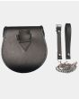 Black Dress Kilt Sporran