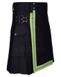 Black Utility Kilt