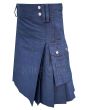 Blue Denim Kilt 